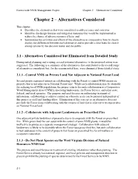 Alternatives Considered