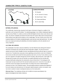 Character Type B: Coastal Plain