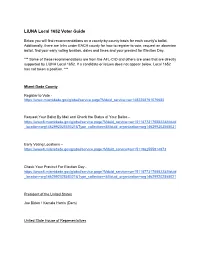 Download Liuna Local 1652 Voter Guide