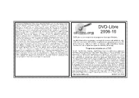 DVD-Libre 2008-10