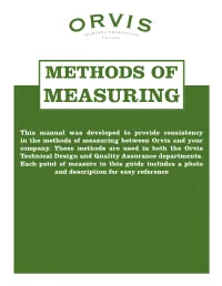 Methods of Measuring