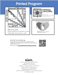 Printed Program