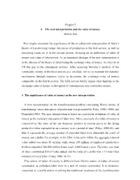 Chapter Z 4 the New Interpretation and the Value of Money Makoto Itoh