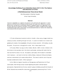 Knowledge Reifying Force-Intention-Harm K(F+I+H): the Nature and Structure of Crime