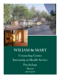 Training Manual. I Had the Opportunity to Discuss These Processes with the Training Director and Have Questions Answered