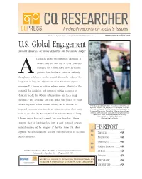 Cold War Vision SENIOR CONTRIBUTING EDITOR: of the U.S