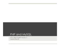 DM2 Week 15 PHP Mysql.Pptx