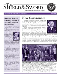 New Commander for Duty – Again! Lieutenant Colonel John A