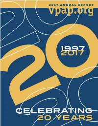 2017 VPAP Annual Report