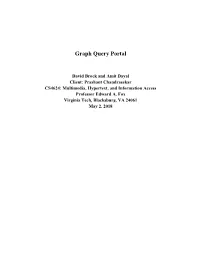 Graph Query Portal