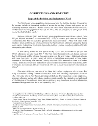 Corrections and Re-Entry