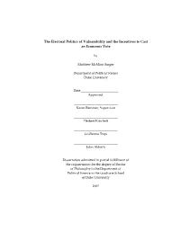 Duke University Dissertation Template