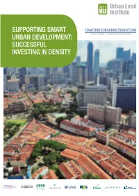 Supporting Smart Urban Development: Successful Investing in Density