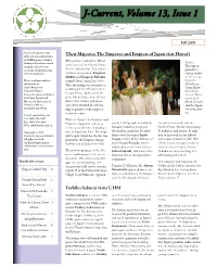J-Current, Volume 13, Issue 1