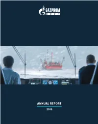 Annual Report 2016 Contents