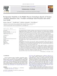 (Southern Apennines, Italy): Coralline Assemblage Characterization and Related Trace Fossils