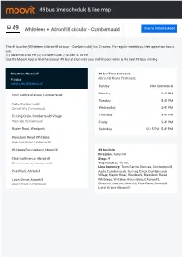 49 Bus Time Schedule & Line Route