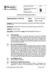 Development Management Report