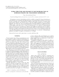 Floral Structure and Dynamics of Nectar Production in Echinacea Pallida Var