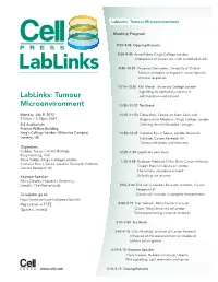 Lablinks: Tumour Microenvironment