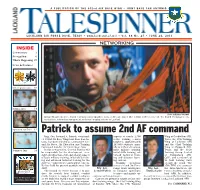 Patrick to Assume 2Nd AF Command Brig