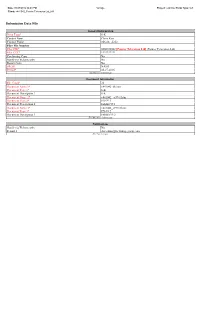 Submission Data File