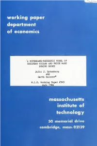 A Supergame-Theoretic Model of Business Cycles and Price Wars During Booms