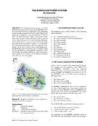 BORNHOLM POWER SYSTEM an Overview