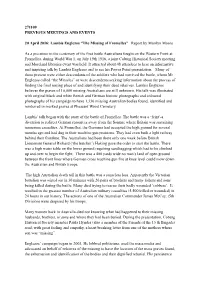 Lambis Englezos “The Missing of Fromelles” Report by Marilyn Moore