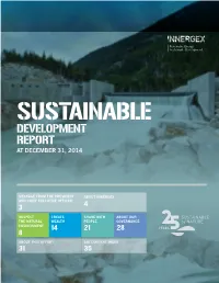 Sustainable Development Report 2014