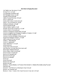 Click Item to Display Document