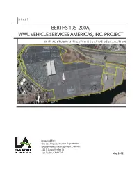 Draft Initial Study/Mitigated Negative Declaration