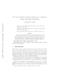 On Some Integral Operators Appearing in Scattering Theory, And