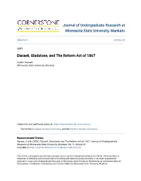 Disraeli, Gladstone, and the Reform Act of 1867