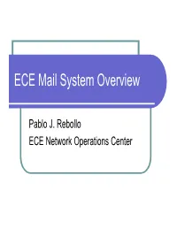 ECE Mail System Overview