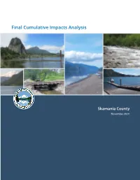 Final Cumulative Impacts Analysis