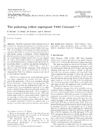 The Pulsating Yellow Supergiant V810 Centauri Strengthened by the Open Cluster Membership