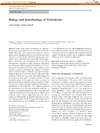 Biology and Biotechnology of Trichoderma
