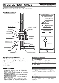 Digital Height Gauge