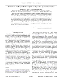 Parafermions in a Kagome Lattice of Qubits for Topological Quantum Computation