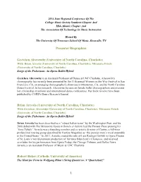 Presenter Biographies Gretchen Alterowitz