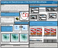 Abstract Observation Overview Nustar HXR Imaging Microflare