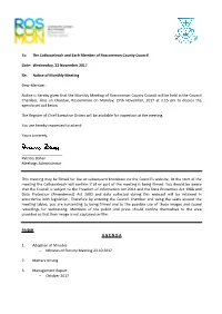 Agenda Frontsheet PDF 114 KB