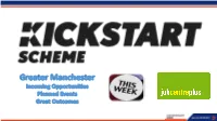 Kickstart Weekly Snippets