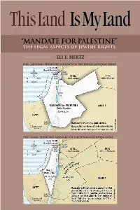 Mandate for Palestine”