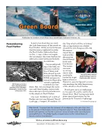 Remembering Pearl Harbor