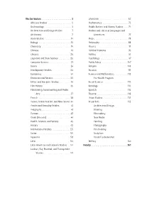 The Curriculum