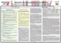 Environment Directorate Progress July