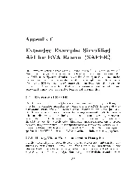 Extended Example: Simpli Ed Aid for EVA Rescue (SAFER)