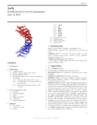 1W9c Lichtarge Lab 2006